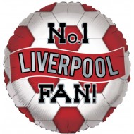 No 1 Liverpool Fan Football Balloon